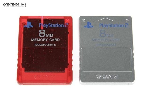 Pack 2 memory cards -ps2-