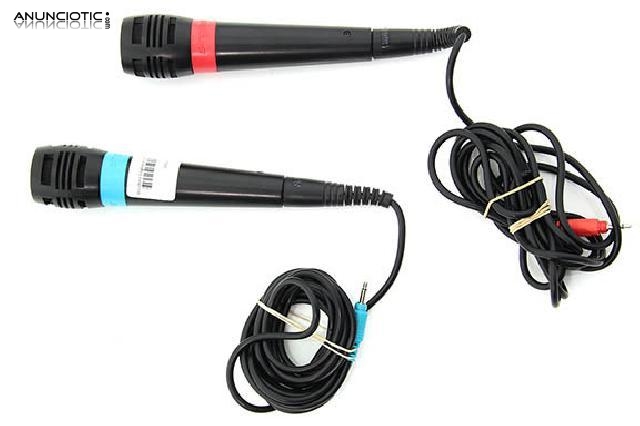 Micr&oacute;fonos singstar ps2