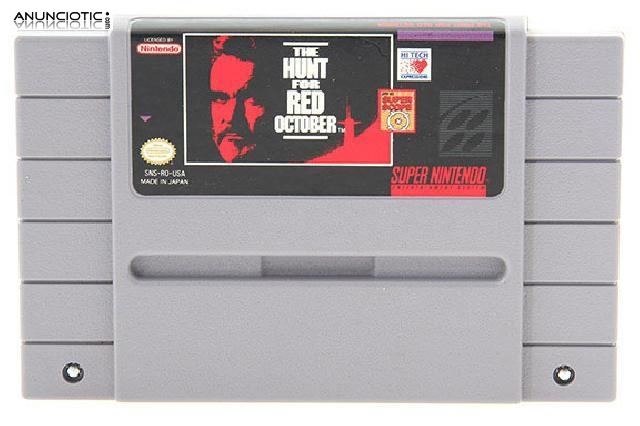 The hunt for red october -snes-