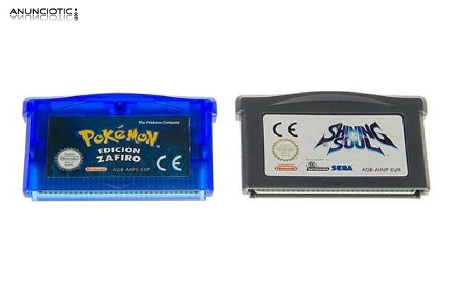 Pokemon- edici&oacute;n zafito  shining soul -gba-