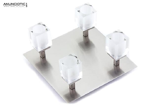 L&aacute;mpara de techo con 4 focos