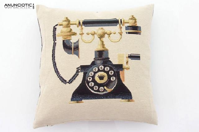 Coj&iacute;n tel&eacute;fono vintage