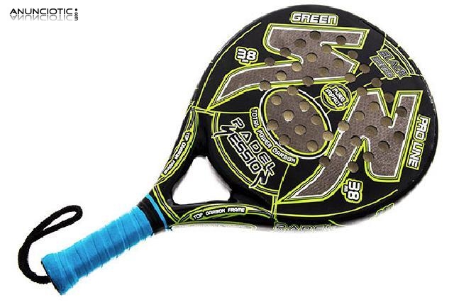 Pala p&aacute;del verde/negro