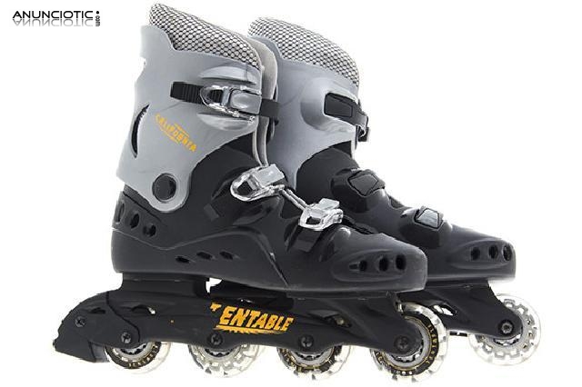 Patines en l&iacute;nea tentable california talla 42