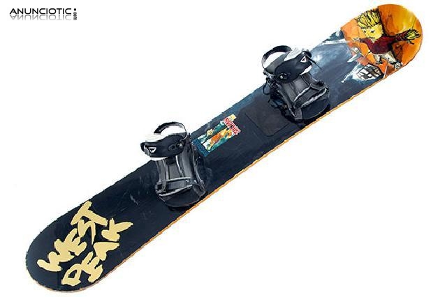 Tabla snowboard rossignol 161cm con fijaciones