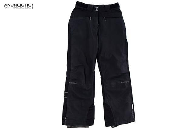 Pantal&oacute;n esqu&iacute; mujer talla s negro