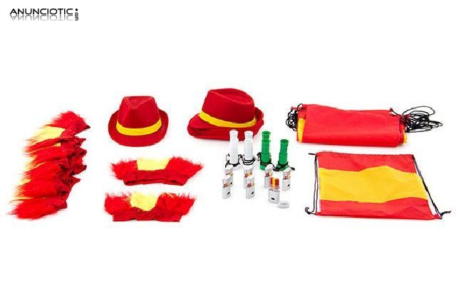 Pack afici&oacute;n de la roja 7 personas