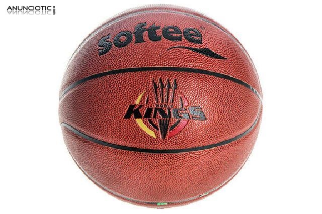 Bal&oacute;n baloncesto softee cuero 5