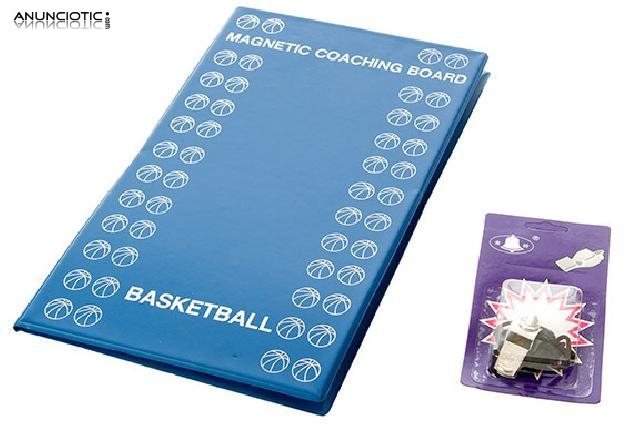Pack silbato + carpeta t&Aacute;ctica baloncesto