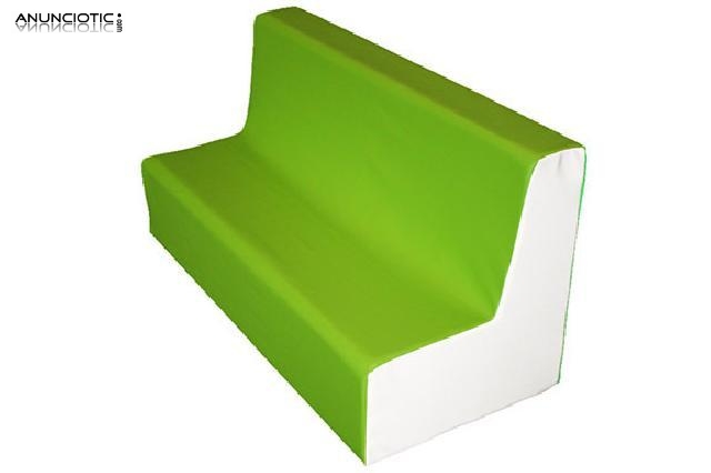 Mobiliario de espuma sof&aacute; 3 plazas