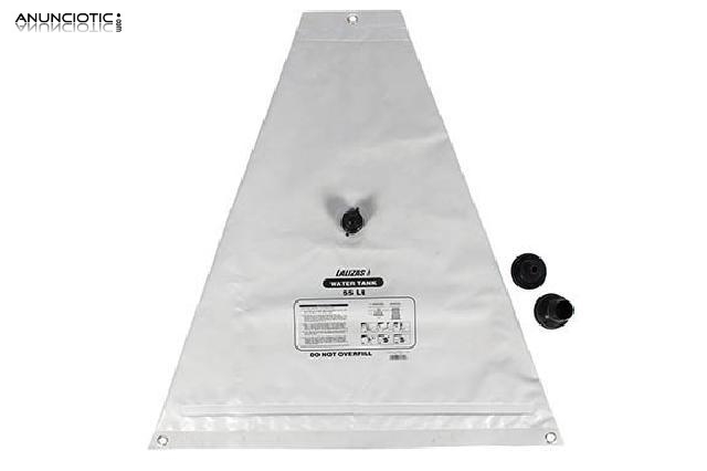Dep&oacute;sito de agua flexible lalizas. 55l