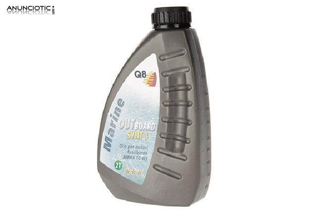 Lubricante sint&eacute;tico q8 outboard synt 3