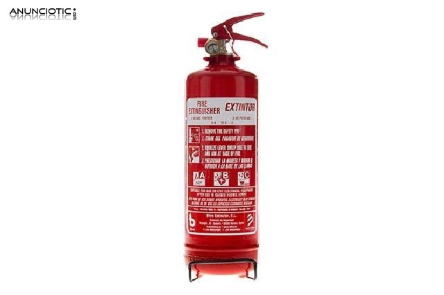 Extintor port&aacute;til seguridad