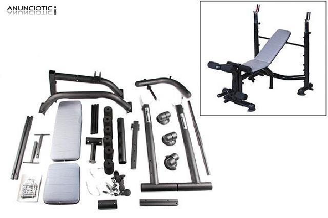 Banco de musculaci&oacute;n press ares