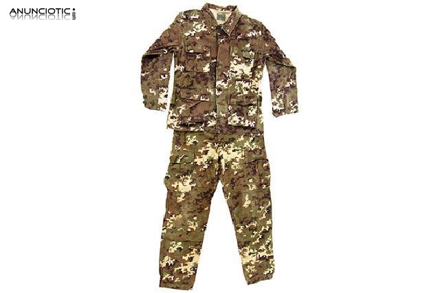 Traje t&aacute;ctico de camuflaje talla m
