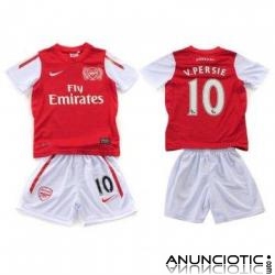 V.Persie 10 Arsenal Ninos camiseta de f&uml;&sup2;tbol 2011-2012  www.ftjersey.com