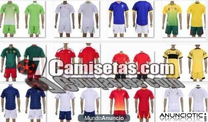 1213 TEMPORADA BARCELONA CAMISETAS DE FUTBOL CON PANTALON POR MAYOR 13.5�-15.5�,ENVIO GRA