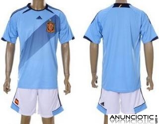 Espa&ntilde;a, rojo, azul equipo nacional 2012-2013 camiseta de f&uacute;tbol