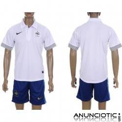Camiseta Francia 2012-2013 Blanco 