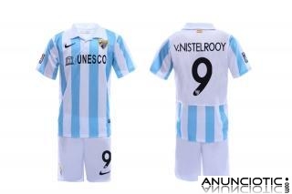 2012-2013 Malaga casa V.mostelrooy 9 100% poli&uml;&brvbar;ster