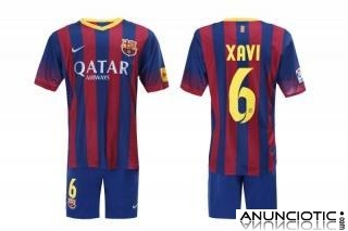 www.suntoptrade.com  2013-2014 barcelona casa Xavi 6 camiseta de f&uml;&sup2;tbol