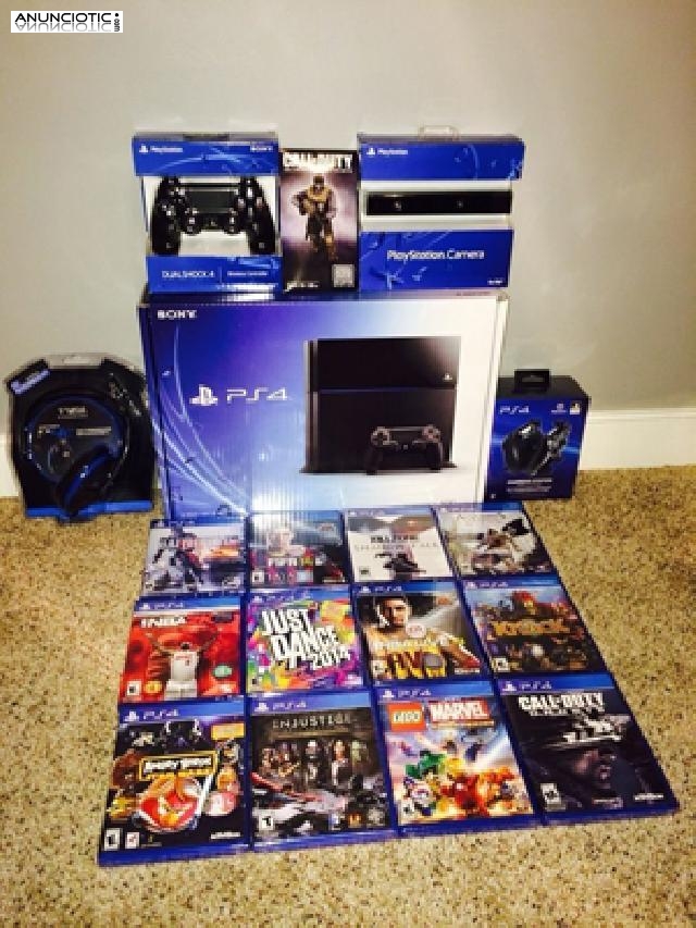 Sony PS4 console con 4 juegos gratis �150 Navidad ventas