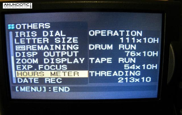 Sony Handycam HVR-Z1E profesional MiniDV HDV HD PAL / NTSC c&aacute;mara de v&iacute;deo