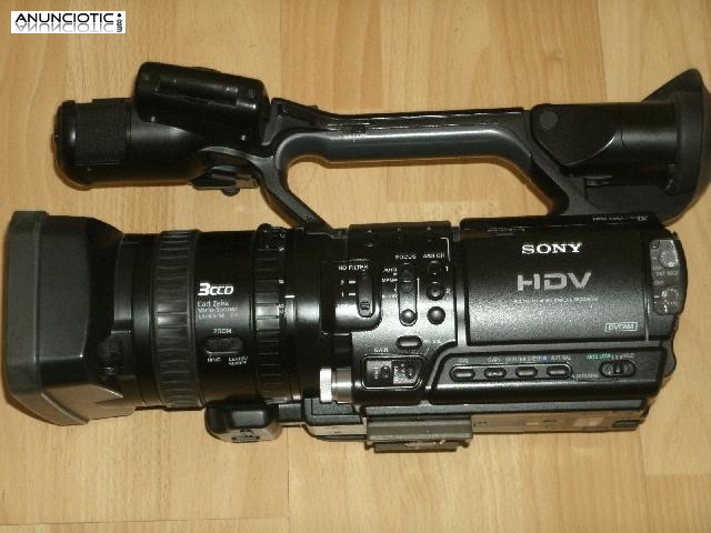 SONY HVR Z1E 3CCD Videoc&aacute;mara profesional