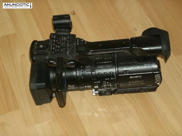 SONY HVR Z1E 3CCD Videoc&aacute;mara profesional