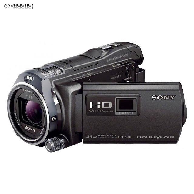  HANDYCAM HDR-PJ810E VIDEOC&Aacute;MARA digital de alta definici&oacute;n HD MEMORIA