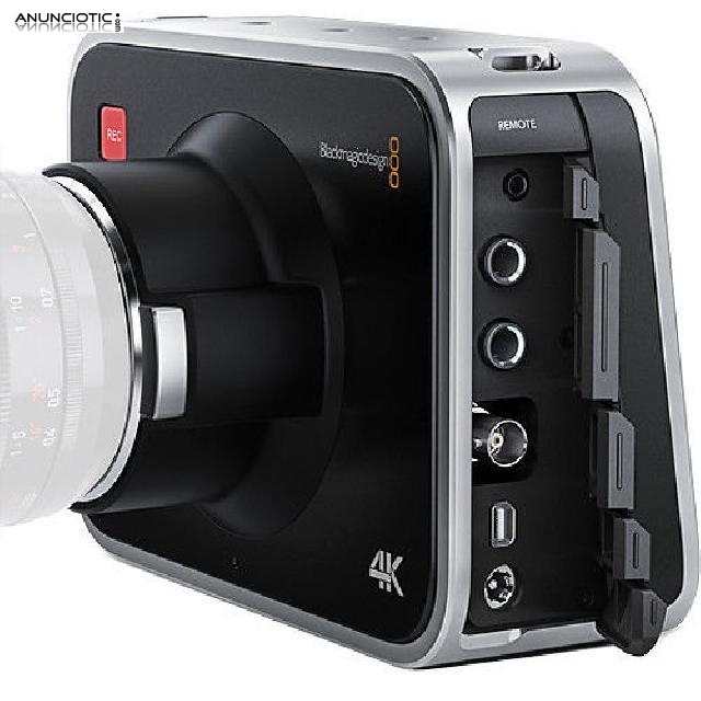C&aacute;mara Producci&oacute;n Blackmagic 4K con 480GB SSD, PowerPack y OCP Protecci&oacute;n d