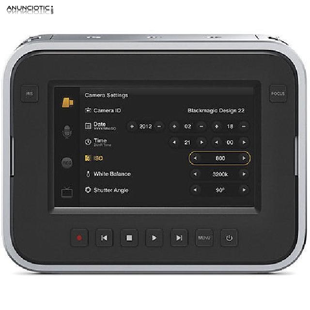 C&aacute;mara Producci&oacute;n Blackmagic 4K con 480GB SSD, PowerPack y OCP Protecci&oacute;n d