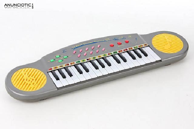 Teclado electr&oacute;nico de juguete