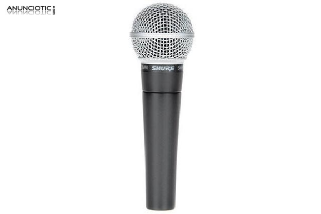 Micr&oacute;fono shure sm58 nuevo