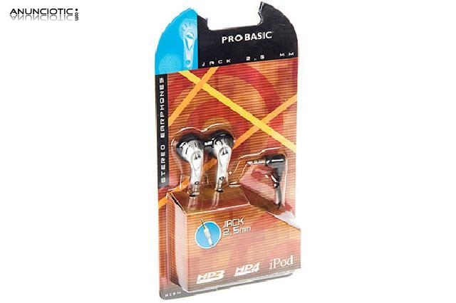Auriculares stereo dinamicos pro basic