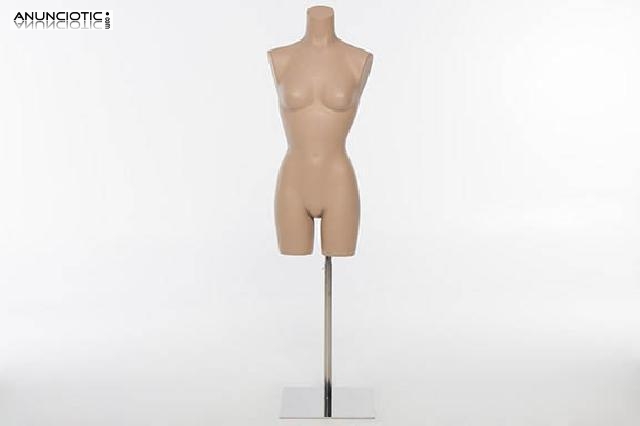 Maniqu&iacute; medio cuerpo mujer