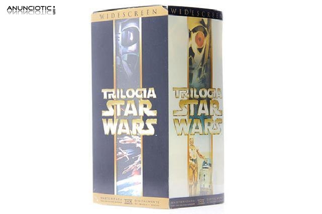 Trilog&iacute;a vhs star wars box set remasterizada
