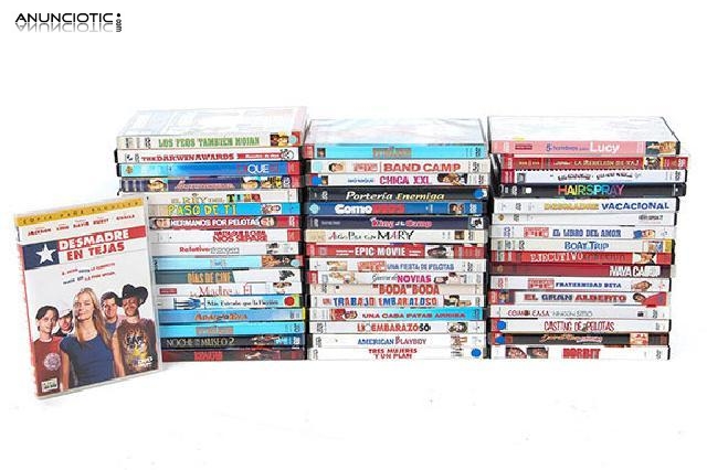 Lote 50 pel&iacute;culas humor dvd