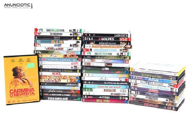 Lote 50 peliculas en espa&ntilde;ol dvd
