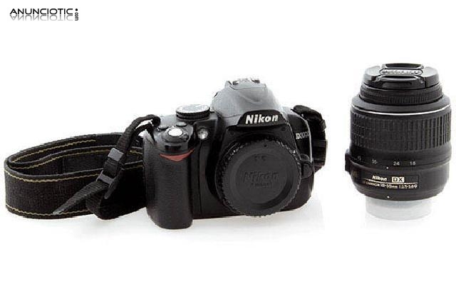 Nikon d3000 con 18-55 vr