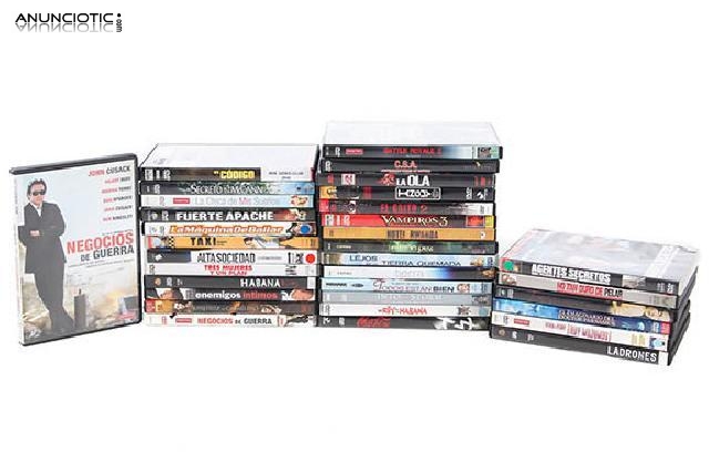Lote 33 peliculas variadas dvd