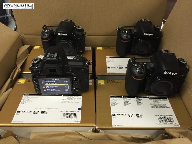 venta nikon D750 DSLR camera �400