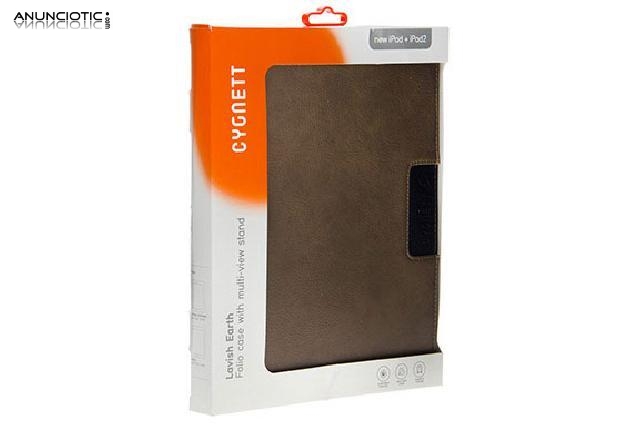 Funda marr&oacute;n ipad 3