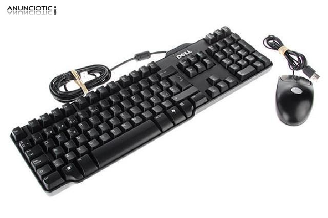 Kit teclado y rat&oacute;n con cable