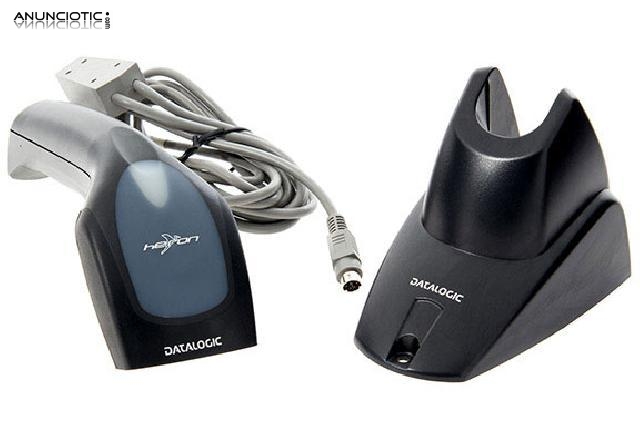 Lector de c&oacute;digos de barras heron d130 black