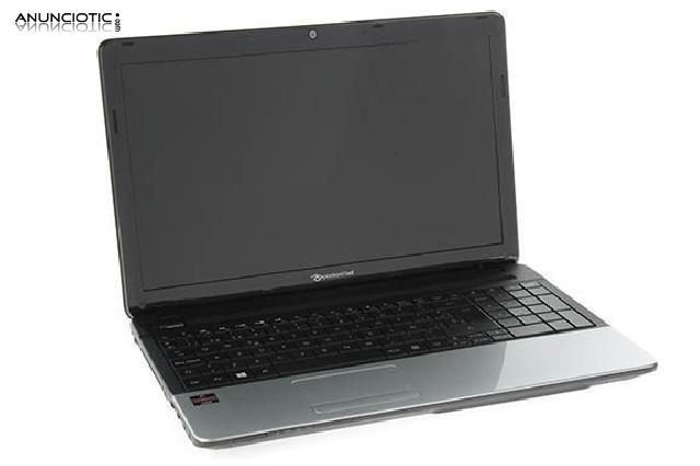 Ordenador port&aacute;til packard bell 4gb  750gb