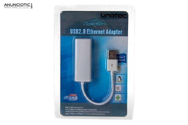 Cable usb 20 ethernet adapter