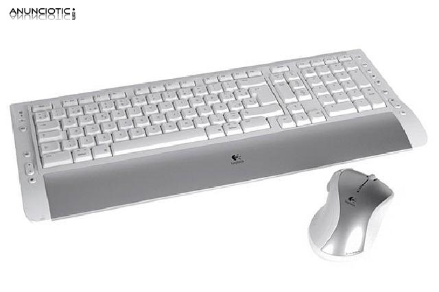 Teclado inal&aacute;mbrico y rat&oacute;n logitech s530 mac
