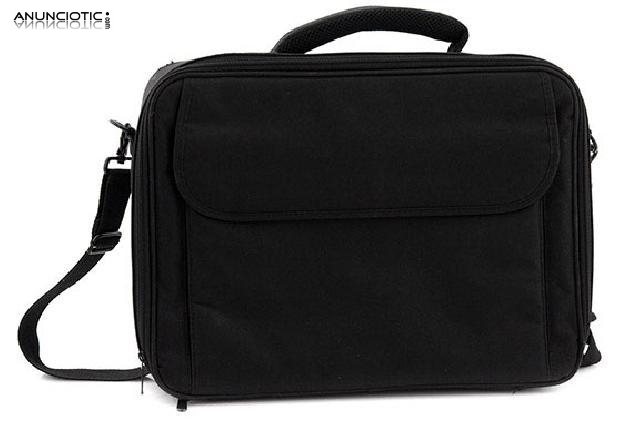 Malet&iacute;n portatil negro