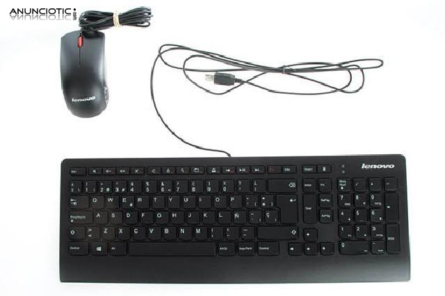 Kit teclado y rat&oacute;n lenovo ks 8821